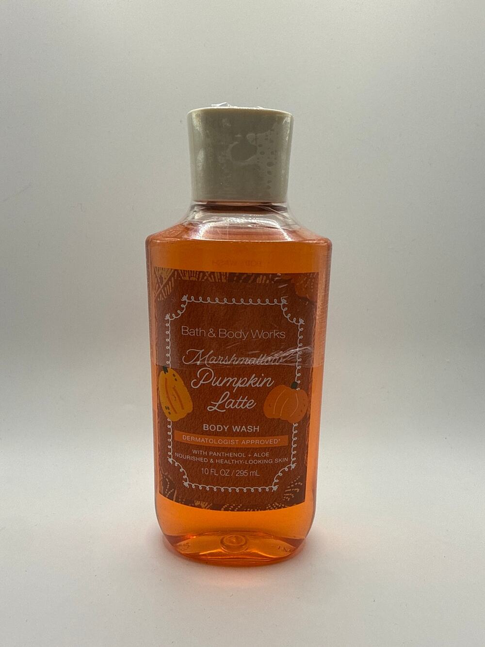 NEW Bath & Body Works Marhsmallow Pumpkin Latte - Body Wash Soap